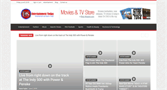 Desktop Screenshot of entertainmentandsportstoday.com